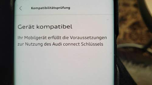 Audi Connect Schlüssel Test