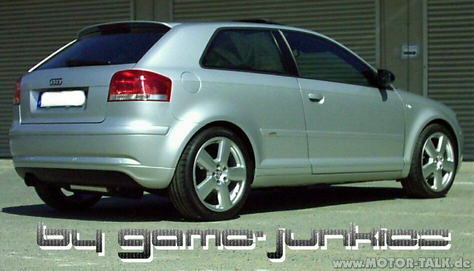 Audi Logo schwarz lackieren?