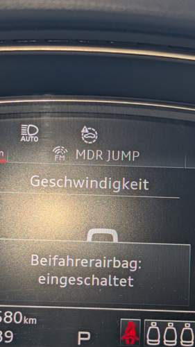 Pre sense leuchtet weiß