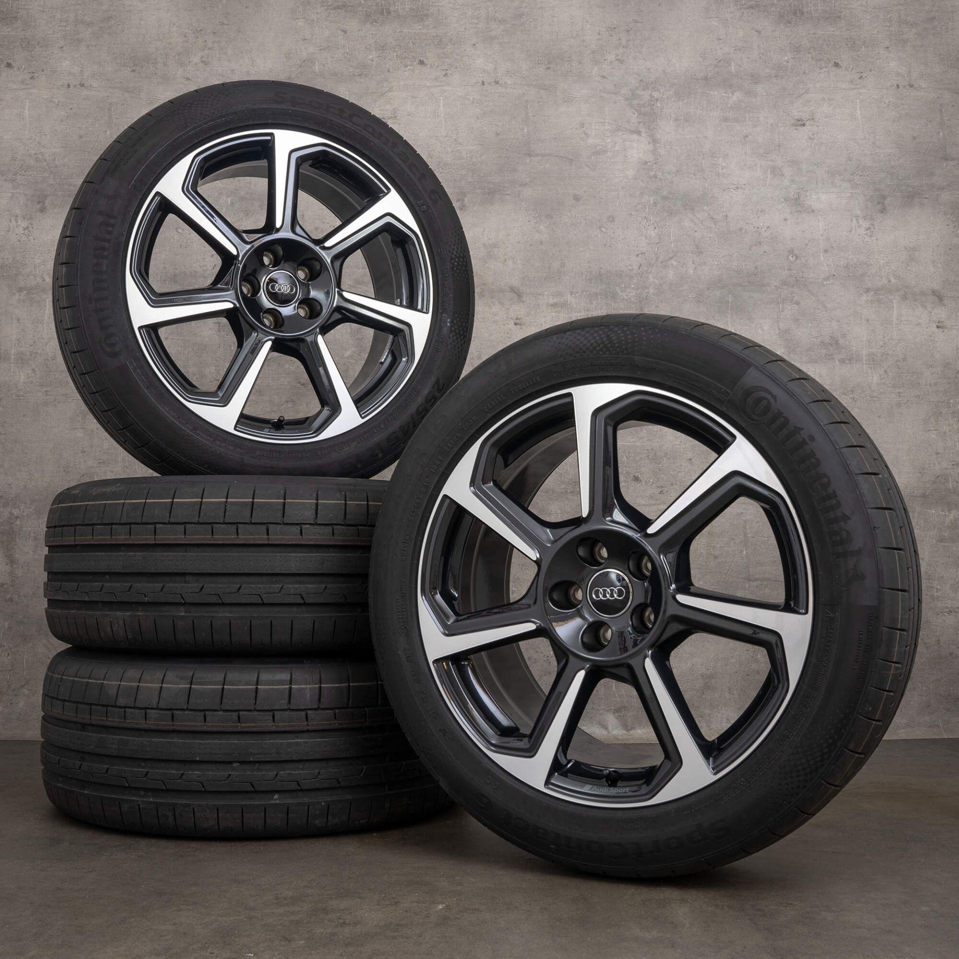 Audi Q3 F3 Alufelgen satz mit Ganzjahresreifen wie neu 255-45-19 Audi Sort 83A601025 D