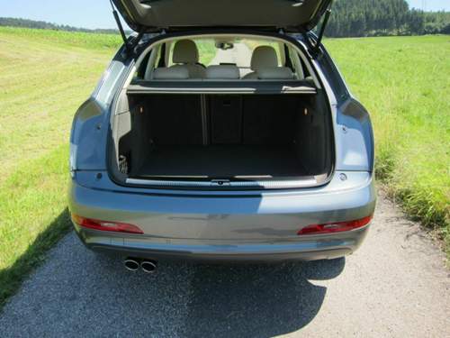 Heckansicht Audi Q3