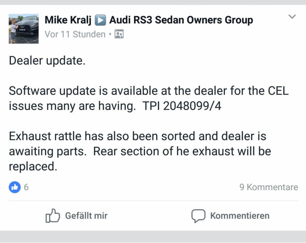 Audi RS3