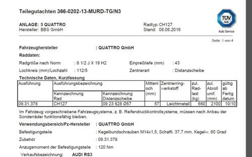 Rs3-gutachten