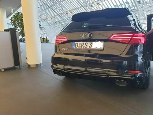 Mein RS3 Heck