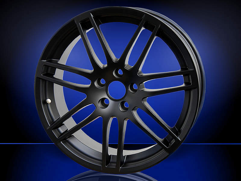 Audi S3 Sportback 8p Original S Felgen in schwarz