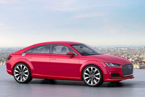 Audi TT Sportback: Seitenansicht