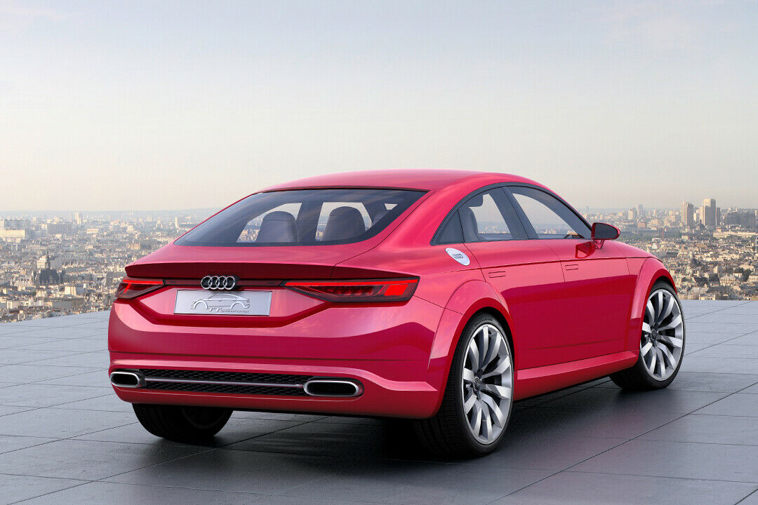 Audi TT Sportback: Heck