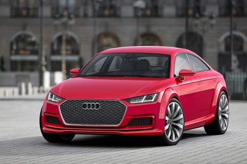 Audi TT Sportback: Der überarbeitete Kühlergrill stammt vom Audi-Designer Marc Lichte