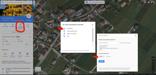 Audi google Maps