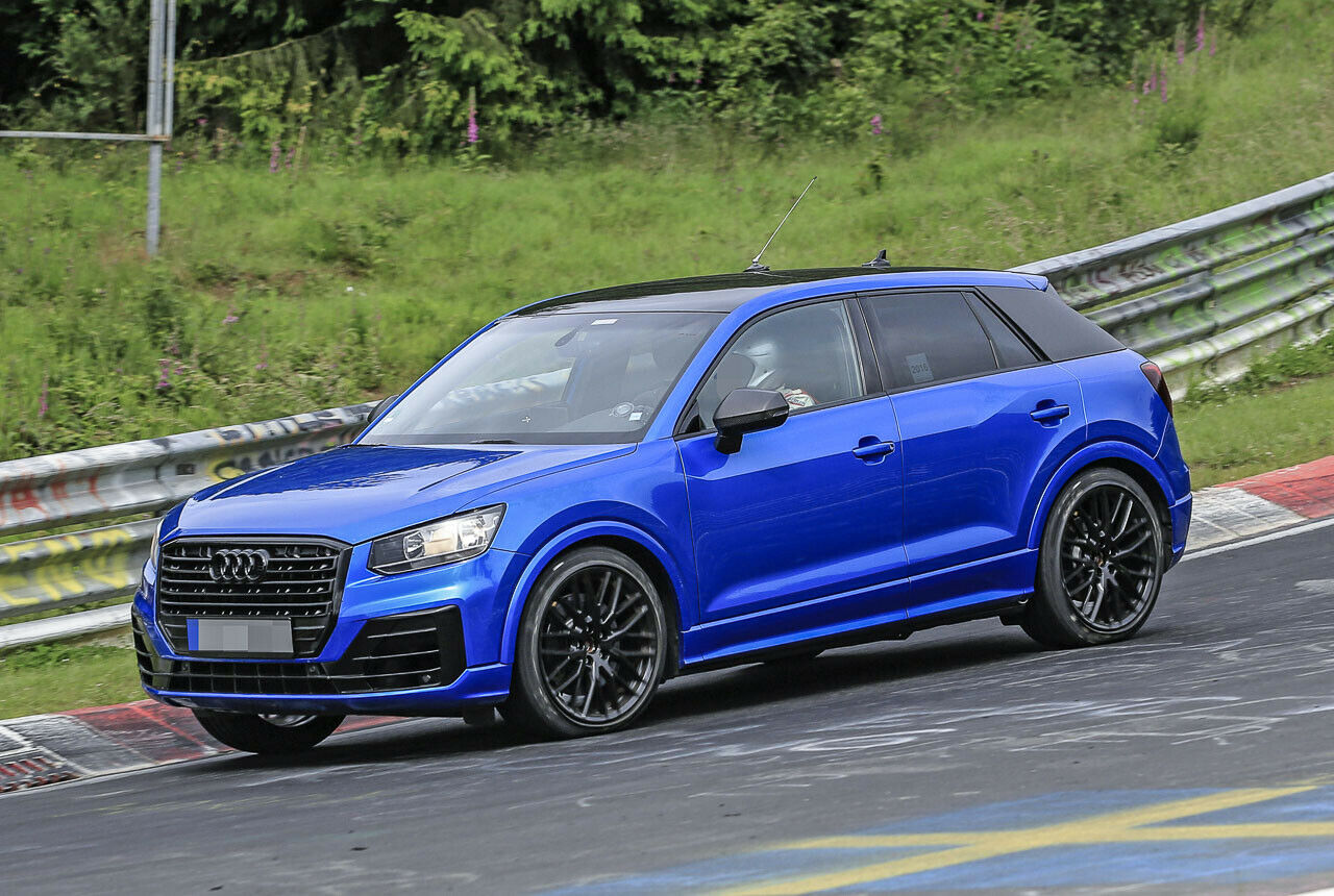 Testfahrt auf dem Nürburgring: Audi SQ2