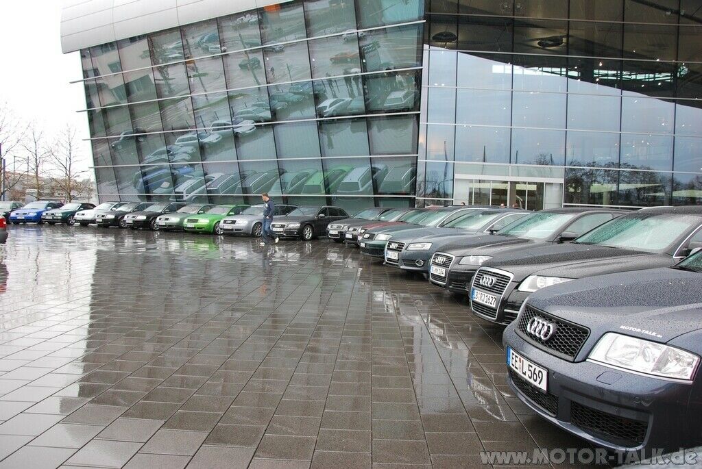 Audi Treffen am 27.03.10 inkl. Führung