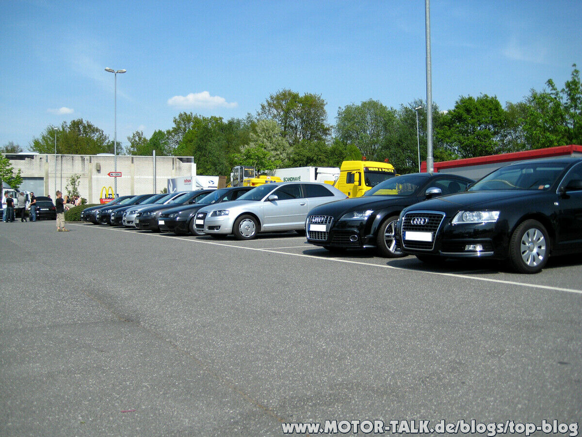 Audi Treffen vom 26.04.09 Hamburg-Eidelstedt