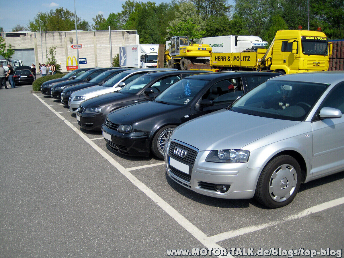Audi Treffen vom 26.04.09 Hamburg-Eidelstedt