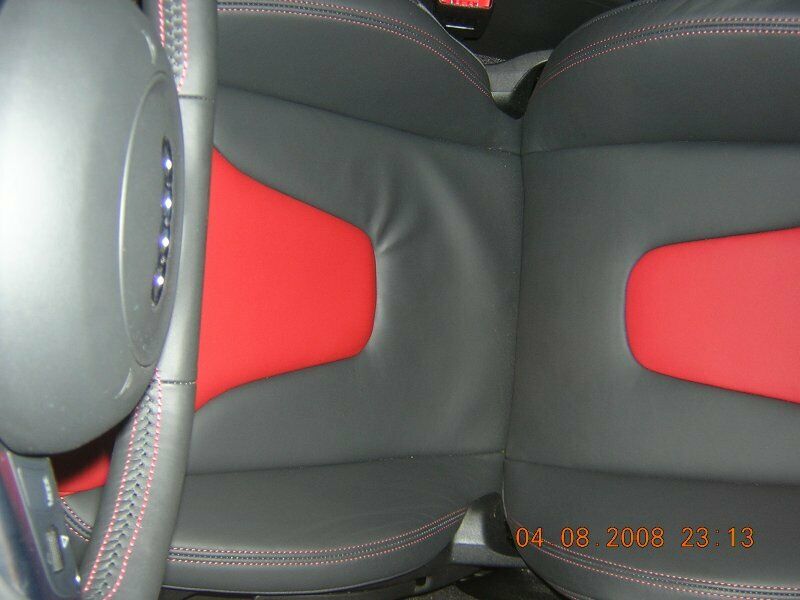 AUDI TT 8J Faltenproblem in den Sitz