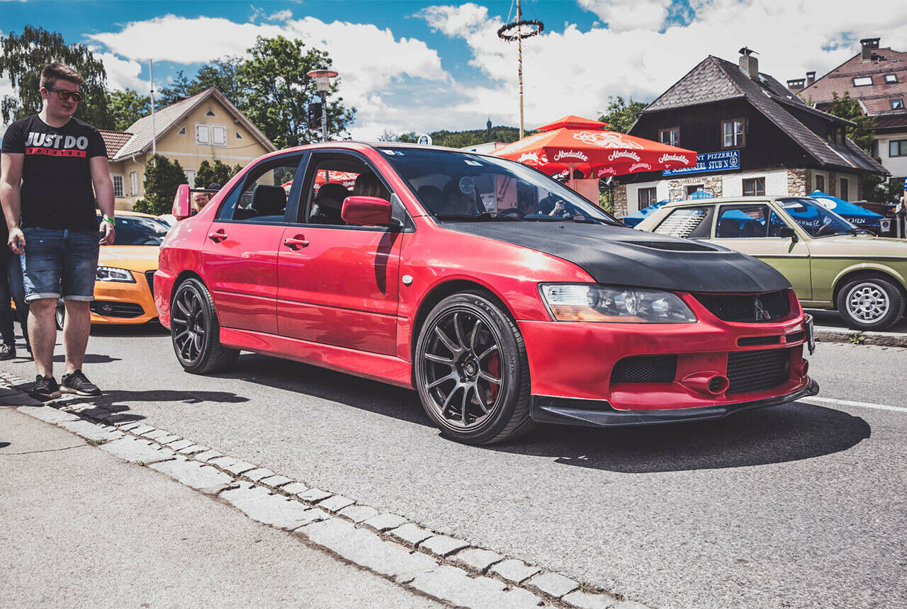 Ständig unterwegs: Mitsubishi Lancer Evo
