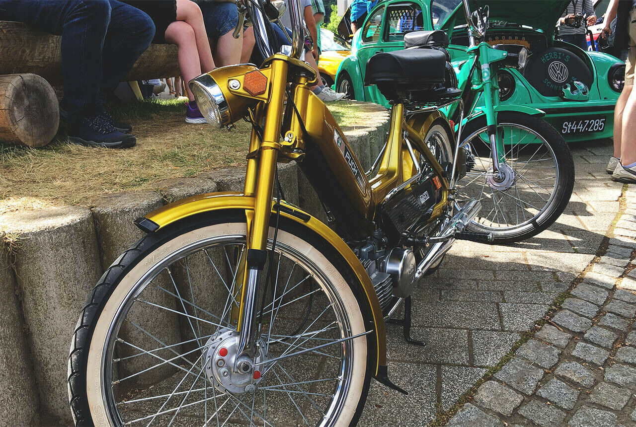 Die mag der VW-Chef: Puch-Mopeds und Käfer