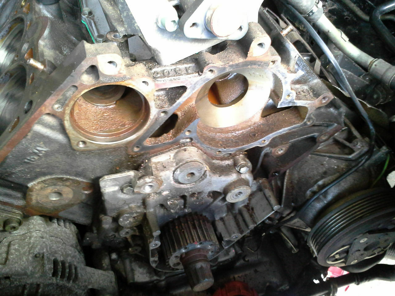 Audi V6 Thermostat wechseln ohne ZR - Ausbau