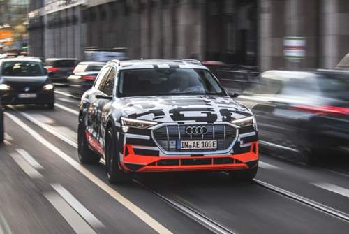 Die elektrische Reichweite des E-Tron: Mehr als 400 Kilometer im WLTP-Zyklus