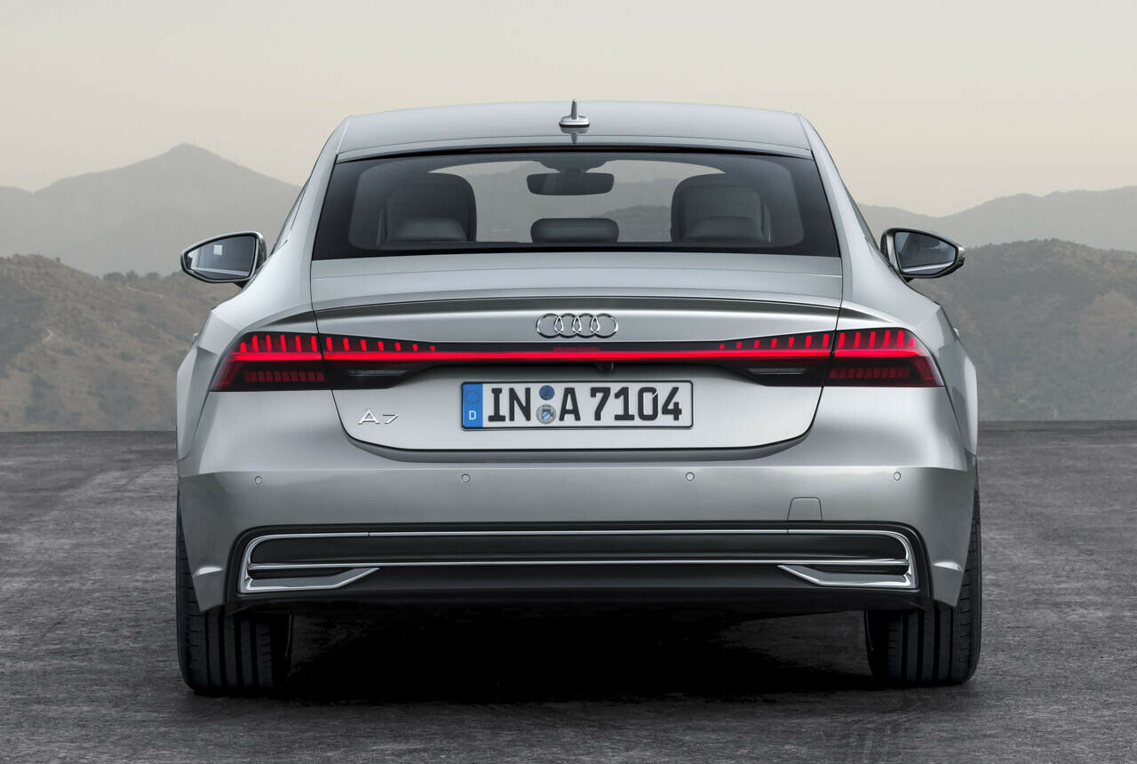 Hinten passiert zum Modellwechsel mehr beim Audi A7