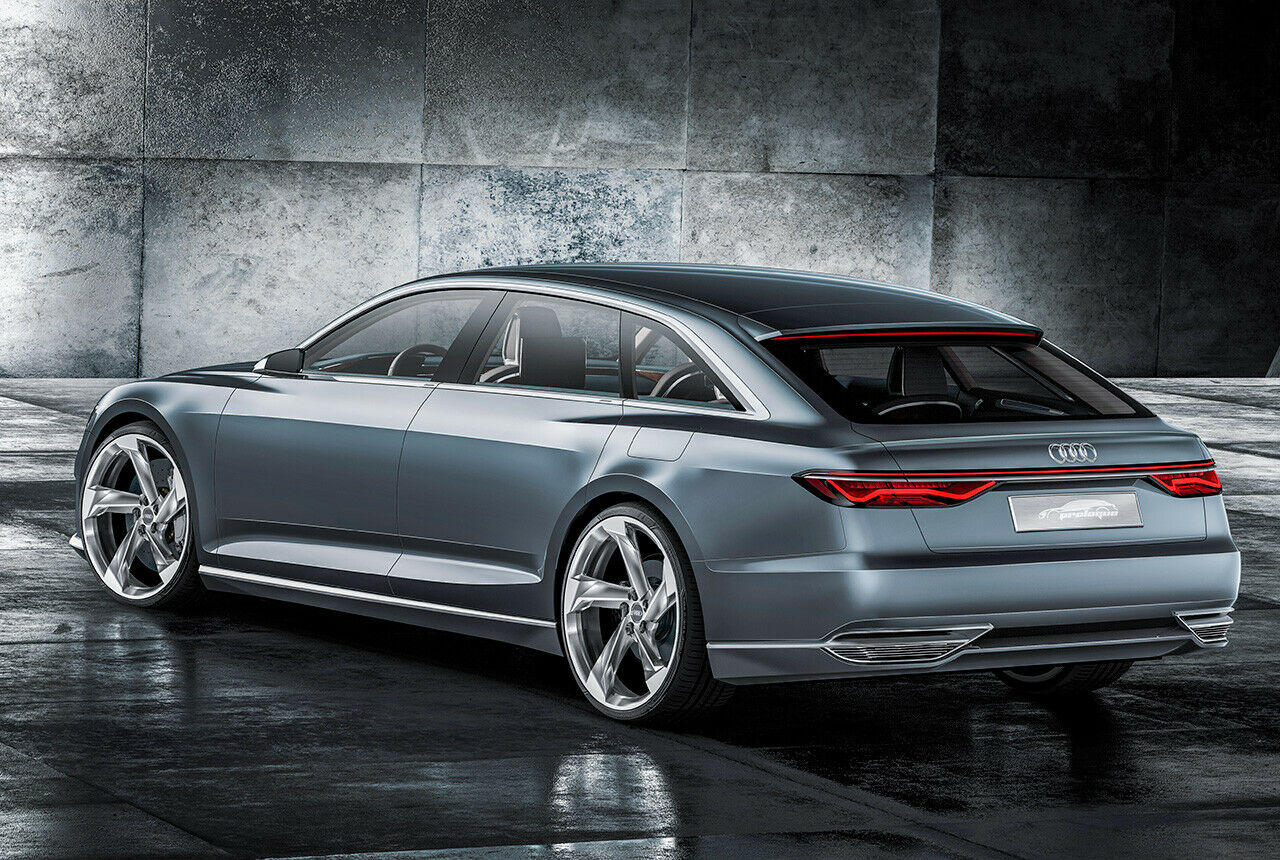 Ein neues Heck fürs Coupé: Audi zeigt den Prologue Avant mit vier Türen und Kombi-Hintern