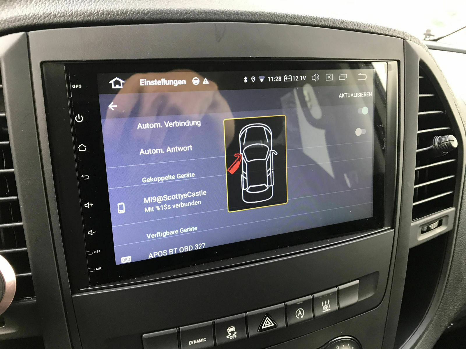 Audio 15 -> Austausch Android RNS -> geschafft