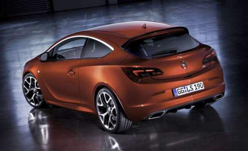 Opel Astra OPC Rückansicht