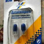 W5W in blau gefärbt, Noname für 3,95€