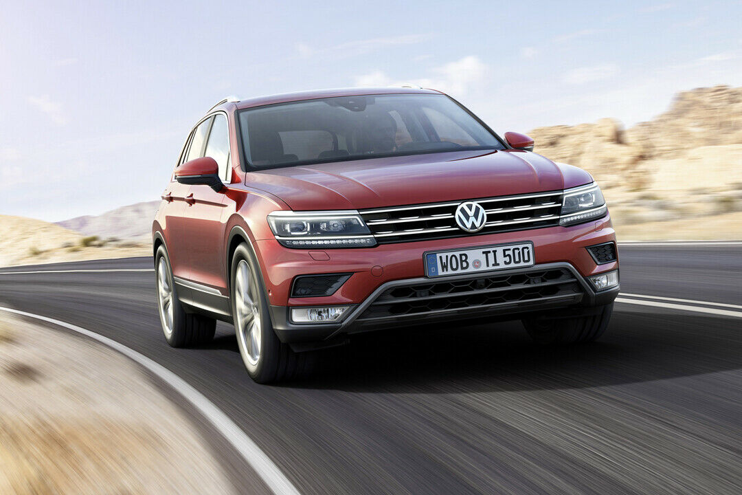 Die zweite Generation des VW Tiguan wird länger und breiter als das Vorgängermodell