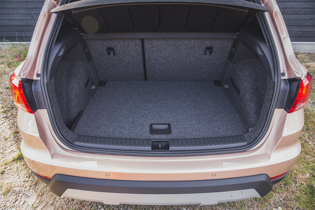 Der Kofferraum fasst 400 Liter, ein sehr guter Wert für ein B-SUV