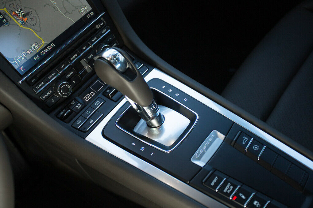 Porsche Cayman: Schaltkulisse mit Pdk-Automatikgetriebe.