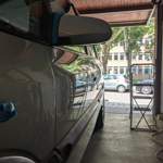 Fahrerseite poliert und versiegelt