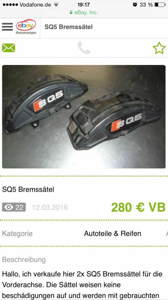 Aufwand Bremsenumbau