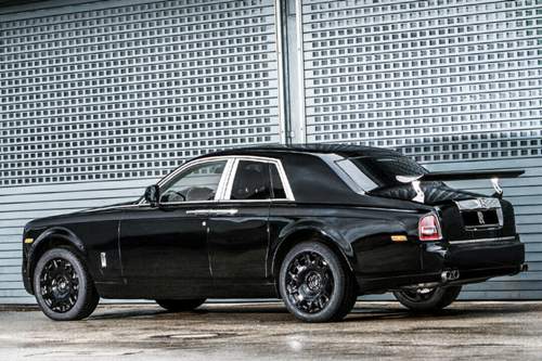 Warum am Mule-Heck ein Spoiler sitzt, verrät Rolls-Royce nicht