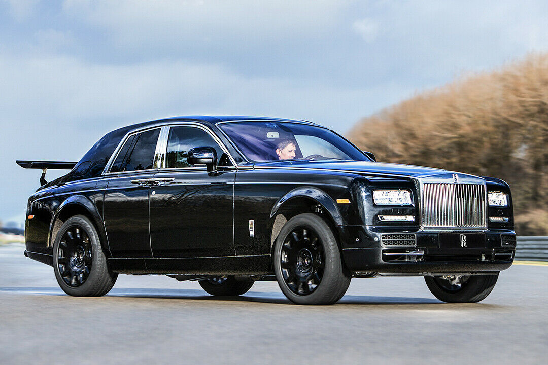 Mit diesem "Mule" will Rolls-Royce den Fahrkomfort an den hohen Schwerpunkt anpassen