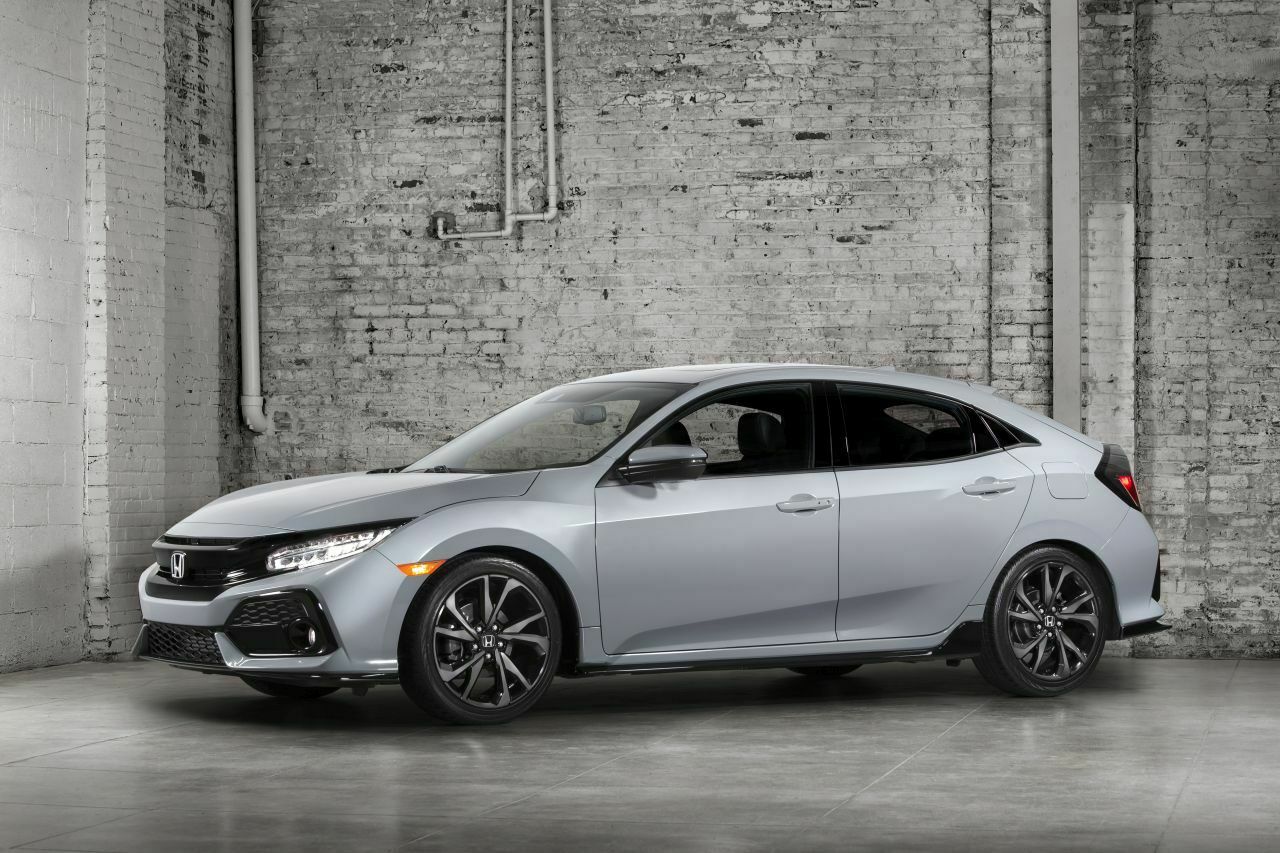 Die Serienversion des europäischen Honda Civic Fünftürer hat Honda noch nicht gezeigt. Aber die Unterschiede zur US-Version dürften minimal ausfallen
