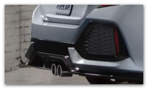 Civic-auspuff