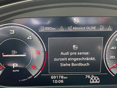 Audi pre sense