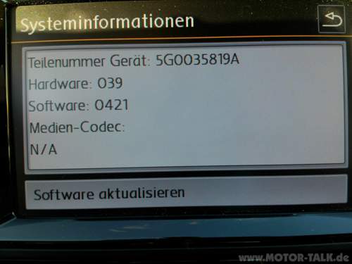 Softwarekennung