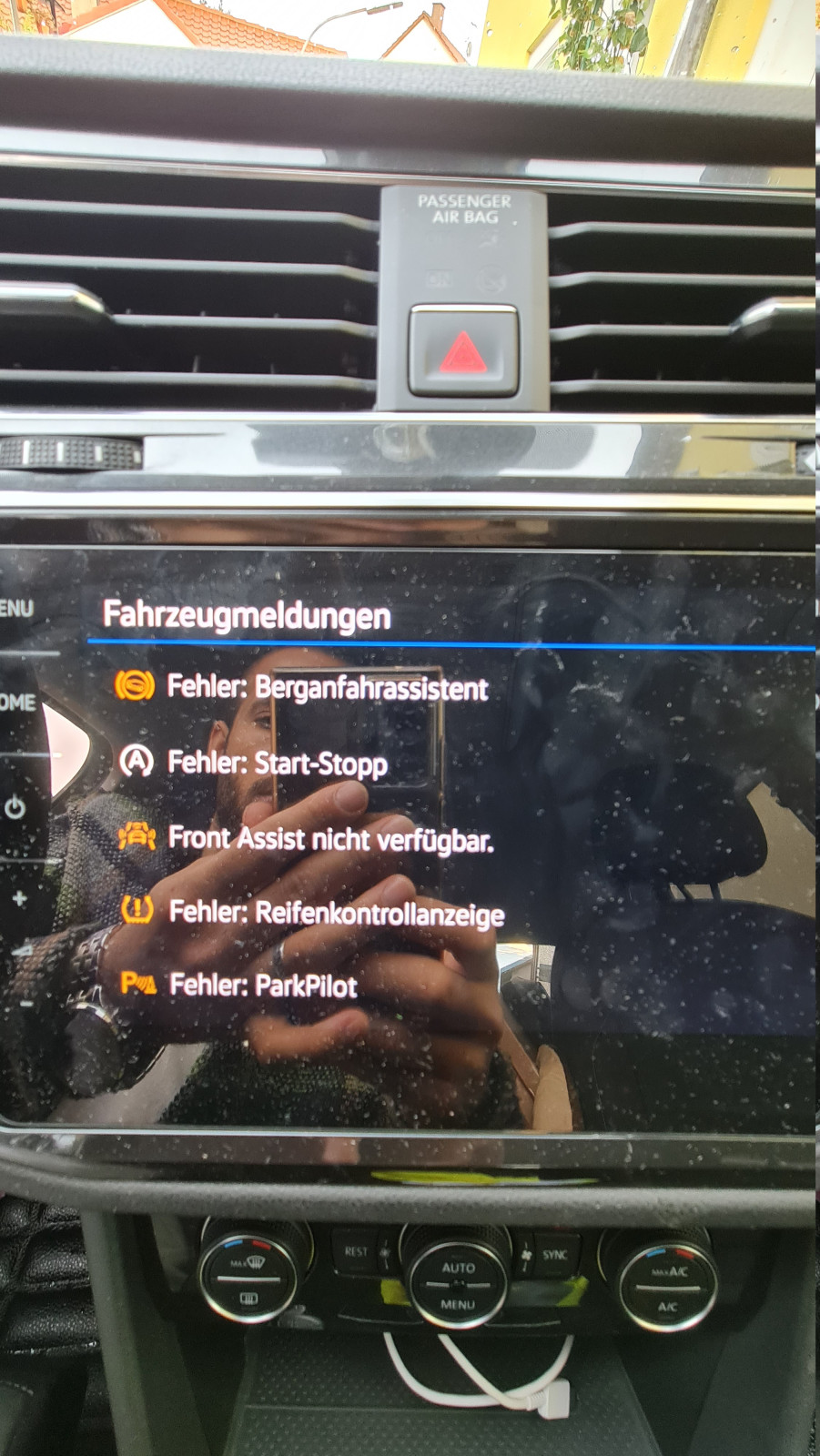Ausfall mehrerer Assistenzsysteme