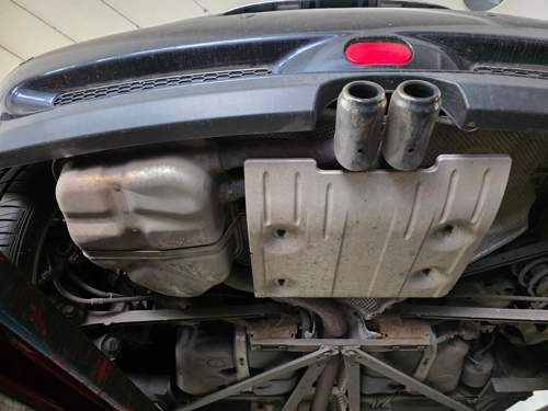 Mini R56 Cabrio Auspuff Anlage