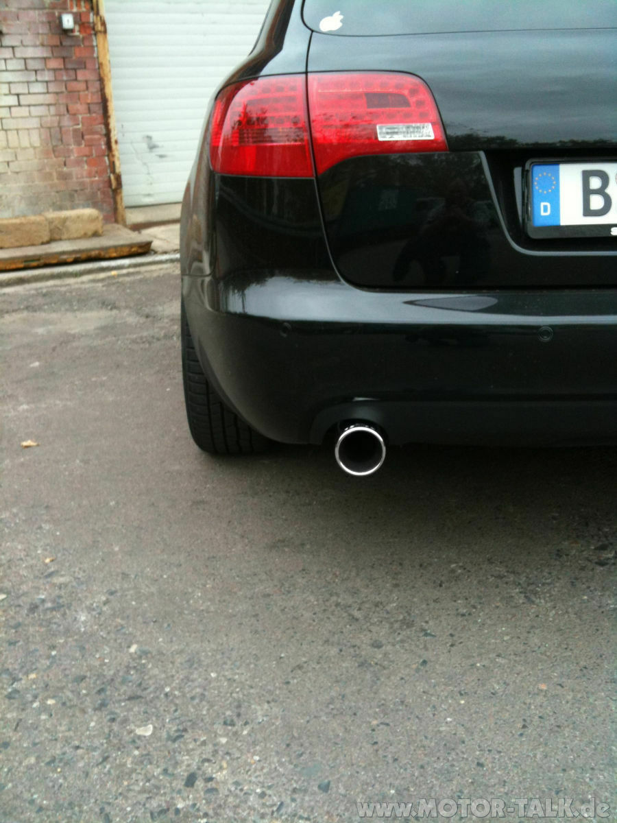 Auspuff endtöpfe entfernen beim 3.0 tdi 4f