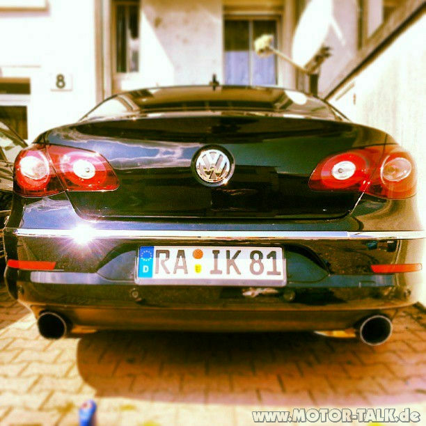Auspuffanlage Passat CC links und rechts