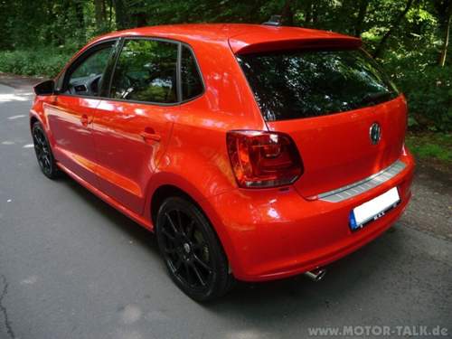 Endrohrblende Polo-GTI auf Polo 1,2 TSI