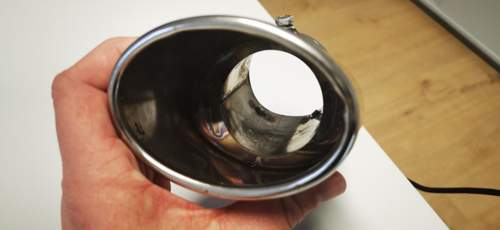Blende Auspuff