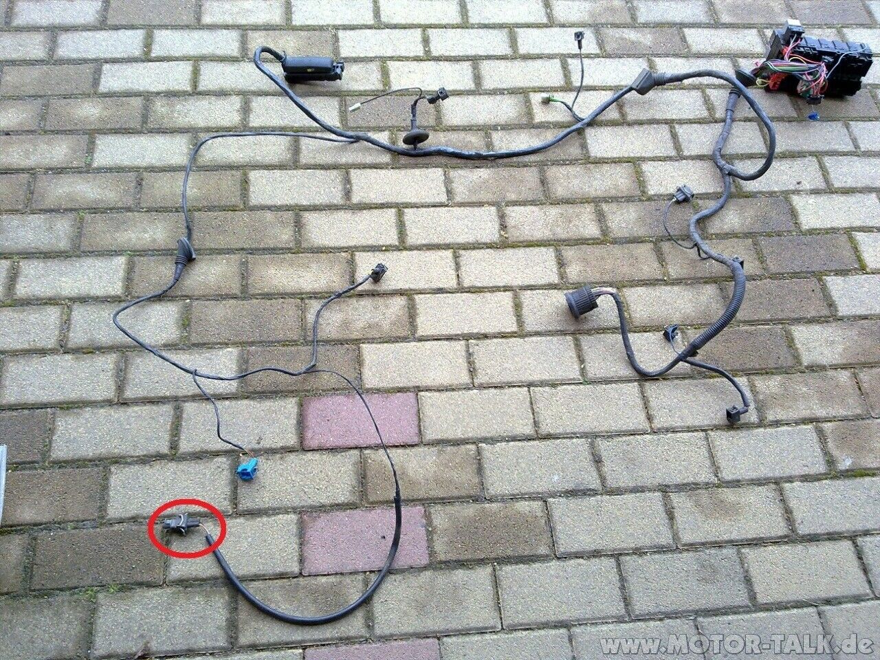 Aussentemperaturfühler anschliessen