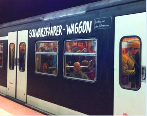 Schwarz-fahren