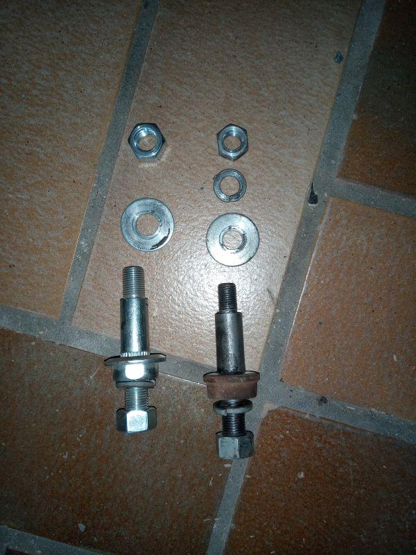Austausch der HA-Dämpfer