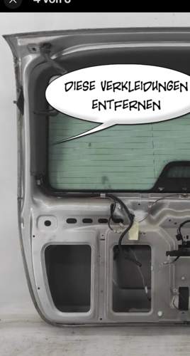 Verkleidung entfernen