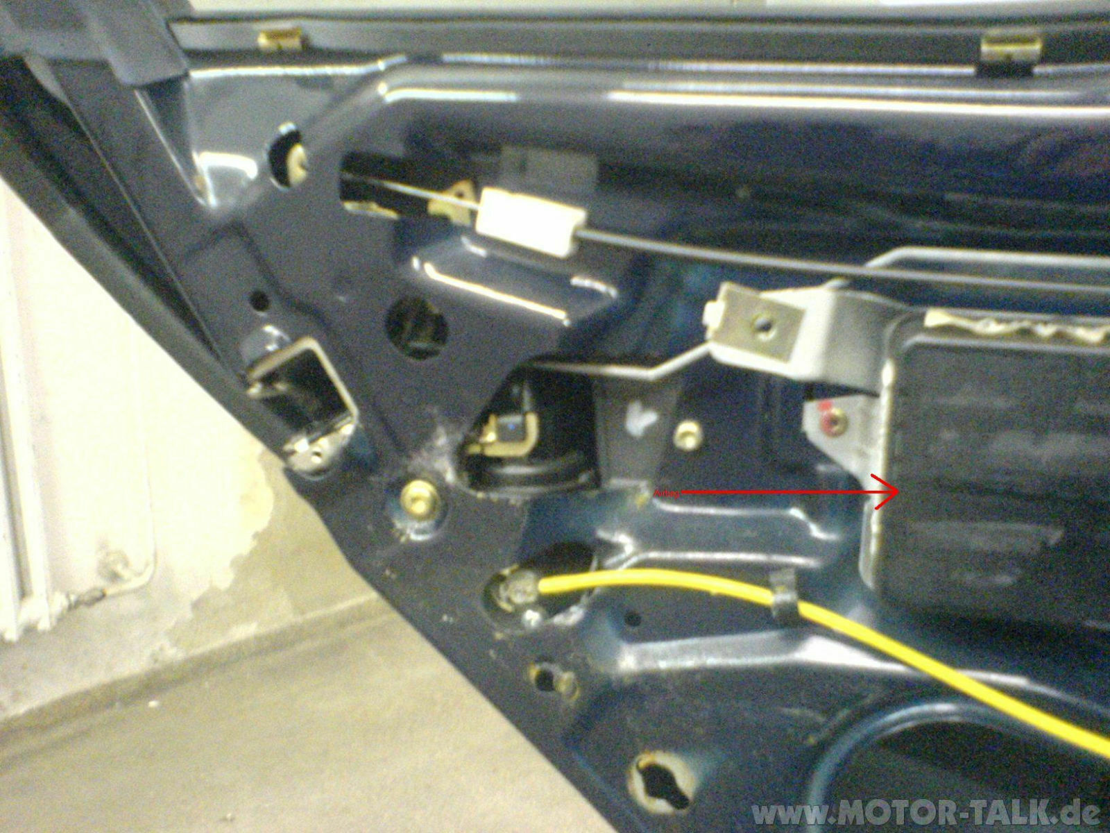 Austausch Fensterheber (elektr.) hinten links