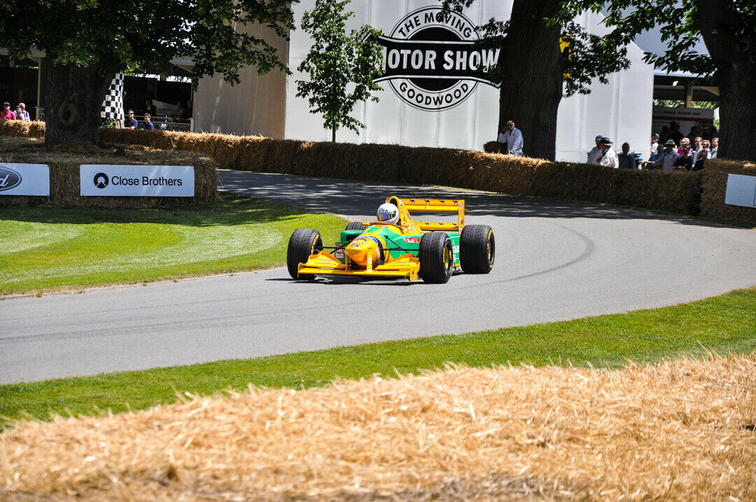 Im Benetton-Ford B192 von 1992 fuhr Michael Schumacher einige seiner ersten Formel-1-Rennen
